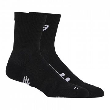 ASICS Court+ Tennis Crew Socks 1P Performance Black